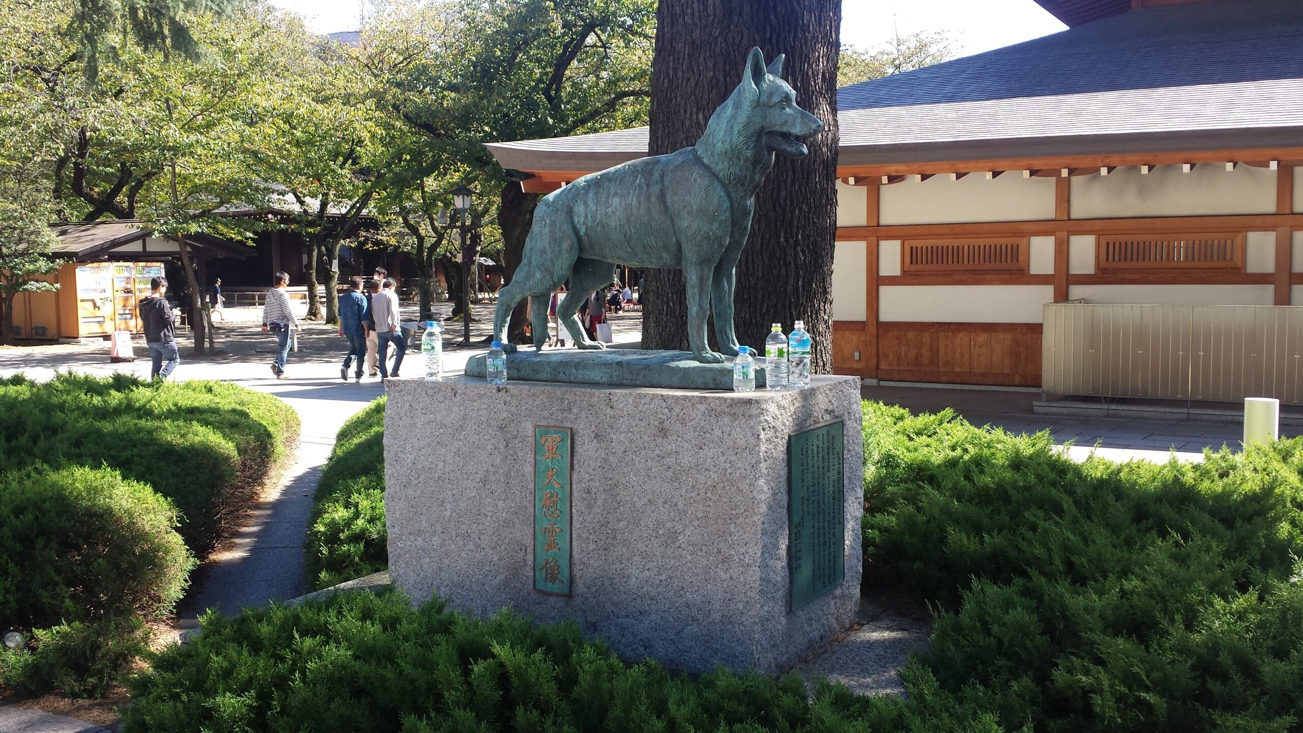 statue of dog in japan