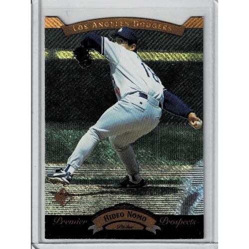 Lot Detail - 1995 Hideo Nomo Rookie Los Angeles Dodgers Game-Used